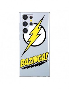 Coque Samsung Galaxy S22 Ultra 5G Bazinga Sheldon The Big...