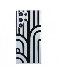 Coque Samsung Galaxy S22 Ultra 5G Geometric Noir...