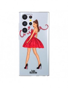 Coque Samsung Galaxy S22 Ultra 5G Ariana Grande Chanteuse...