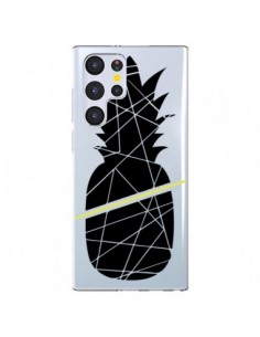 Coque Samsung Galaxy S22 Ultra 5G Ananas Noir...