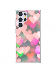 Coque Samsung Galaxy S22 Ultra 5G Coeur Heart - Lisa...