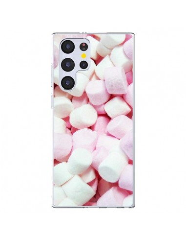 Coque Samsung Galaxy S22 Ultra 5G Marshmallow Chamallow Guimauve Bonbon Candy - Laetitia