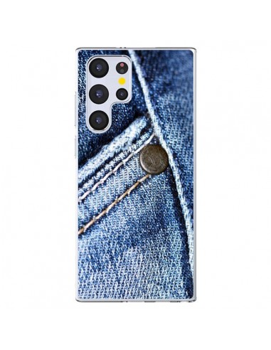 Coque Samsung Galaxy S22 Ultra 5G  Jean Vintage - Laetitia
