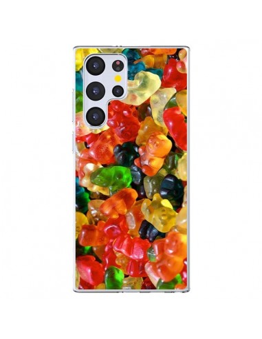 Coque Samsung Galaxy S22 Ultra 5G Bonbon Ourson Candy - Laetitia