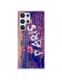 Coque Samsung Galaxy S22 Ultra 5G Paris Tour Eiffel Tower...
