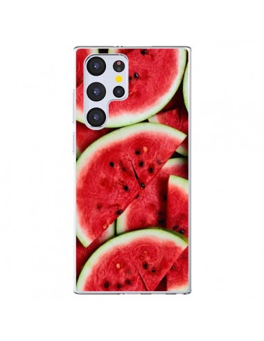 Coque Samsung Galaxy S22 Ultra 5G Pastèque Watermelon Fruit - Laetitia
