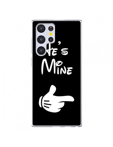 Coque Samsung Galaxy S22 Ultra 5G He's Mine Il est à Moi Amour Amoureux - Laetitia