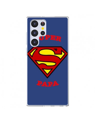 Coque Samsung Galaxy S22 Ultra 5G Super Papa Superman - Laetitia