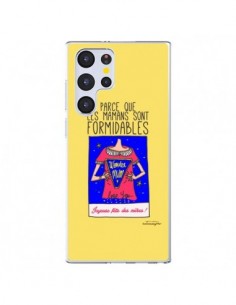 Coque Samsung Galaxy S22 Ultra 5G Parce que les mamans...