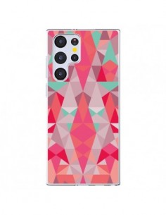 Coque Samsung Galaxy S22 Ultra 5G Azteque Rouge - Leandro...