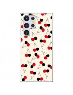 Coque Samsung Galaxy S22 Ultra 5G Cerises Cherry -...