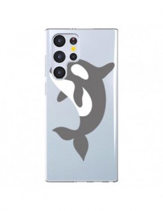 Coque Samsung Galaxy S22 Ultra 5G Orque Orca Ocean...