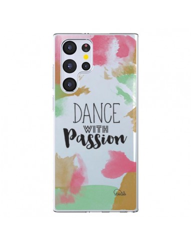 Coque Samsung Galaxy S22 Ultra 5G Dance With Passion Transparente - Lolo Santo