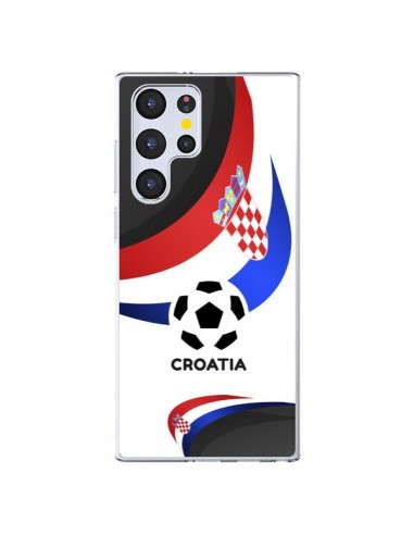 Coque Samsung Galaxy S22 Ultra 5G Equipe Croatie Football - Madotta