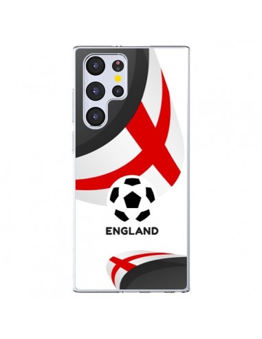 Coque Samsung Galaxy S22 Ultra 5G Equipe Angleterre Football - Madotta