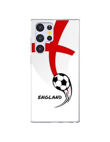 Coque Samsung Galaxy S22 Ultra 5G Equipe Angleterre England Football - Madotta