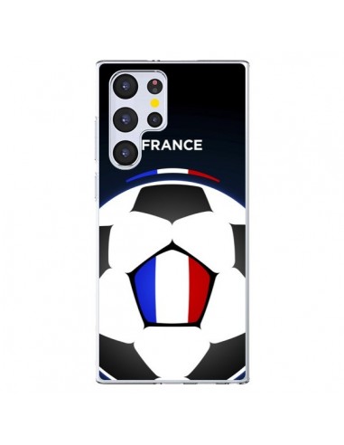 Coque Samsung Galaxy S22 Ultra 5G France Ballon Football - Madotta