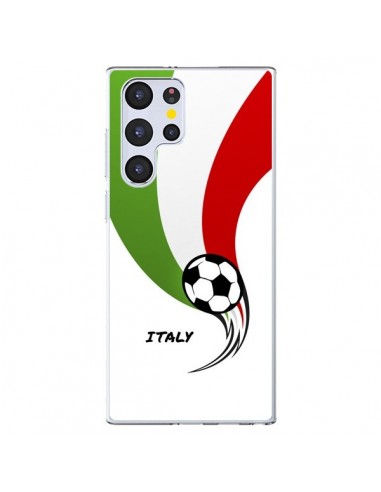 Coque Samsung Galaxy S22 Ultra 5G Equipe Italie Italia Football - Madotta