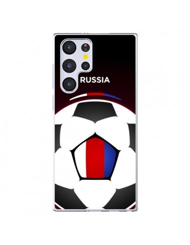 Coque Samsung Galaxy S22 Ultra 5G Russie Ballon Football - Madotta