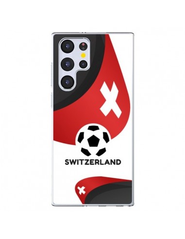 Coque Samsung Galaxy S22 Ultra 5G Equipe Suisse Football - Madotta