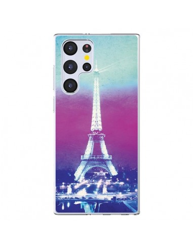 Coque Samsung Galaxy S22 Ultra 5G Tour Eiffel Night - Mary Nesrala