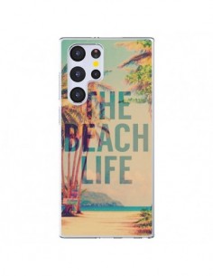Coque Samsung Galaxy S22 Ultra 5G The Beach Life Summer -...