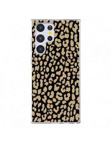 Coque Samsung Galaxy S22 Ultra 5G Leopard Classique - Mary Nesrala