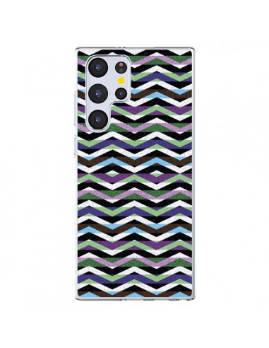 Coque Samsung Galaxy S22 Ultra 5G Equilibirum Azteque Tribal - Mary Nesrala