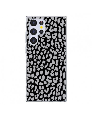 Coque Samsung Galaxy S22 Ultra 5G Leopard Gris - Mary Nesrala