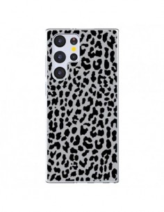Coque Samsung Galaxy S22 Ultra 5G Leopard Gris Neon -...