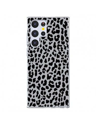 Coque Samsung Galaxy S22 Ultra 5G Leopard Gris Neon - Mary Nesrala