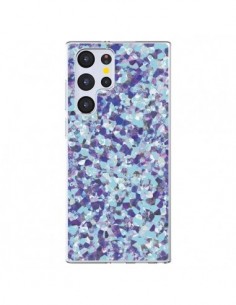 Coque Samsung Galaxy S22 Ultra 5G Winter Day Bleu - Mary...