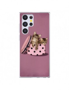 Coque Samsung Galaxy S22 Ultra 5G Chaton Chat Kitten...