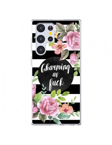 Coque Samsung Galaxy S22 Ultra 5G Charming as Fuck Fleurs - Maryline Cazenave
