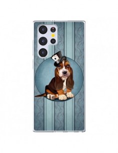 Coque Samsung Galaxy S22 Ultra 5G Chien Dog Jeu Poket...