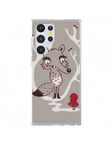 Coque Samsung Galaxy S22 Ultra 5G Le Petit Chaperon Rouge Loup - Maria Jose Da Luz