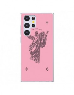 Coque Samsung Galaxy S22 Ultra 5G God Pink Drake Chanteur...