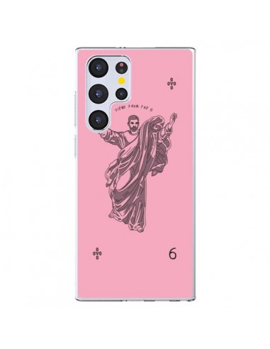 Coque Samsung Galaxy S22 Ultra 5G God Pink Drake Chanteur Jeu Cartes - Mikadololo