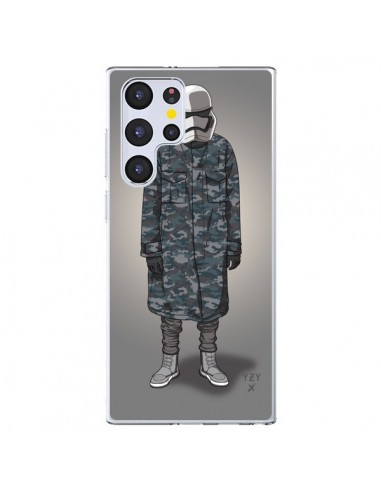 Coque Samsung Galaxy S22 Ultra 5G White Trooper Soldat Yeezy - Mikadololo