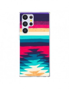 Coque Samsung Galaxy S22 Ultra 5G Surf Azteque - Monica...