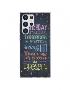 Coque Samsung Galaxy S22 Ultra 5G Today is a gift Cadeau...