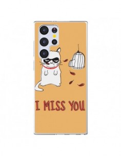 Coque Samsung Galaxy S22 Ultra 5G Chat I Miss You -...