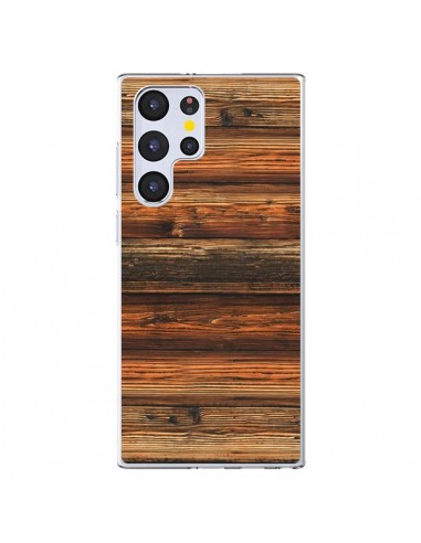 Coque Samsung Galaxy S22 Ultra 5G Style Bois Buena Madera - Maximilian San