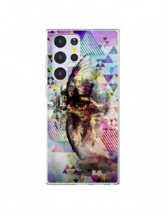 Coque Samsung Galaxy S22 Ultra 5G Oeil Triangle Oiseau...