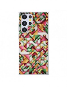 Coque Samsung Galaxy S22 Ultra 5G Azteque Triangle...