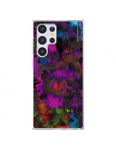 Coque Samsung Galaxy S22 Ultra 5G Fleurs Lysergic Lujan - Maximilian San