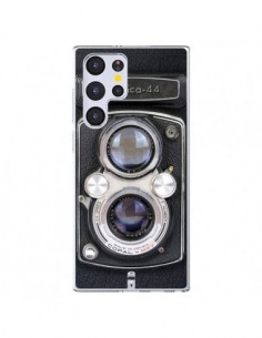 Coque Samsung Galaxy S22 Ultra 5G Vintage Camera Yashica...