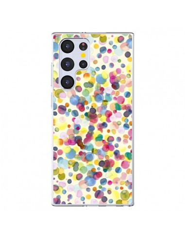 Coque Samsung Galaxy S22 Ultra 5G Color Drops - Ninola Design