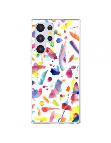 Coque Samsung Galaxy S22 Ultra 5G Colorful Summer Flavours - Ninola Design