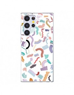Coque Samsung Galaxy S22 Ultra 5G Curly and Zigzag...